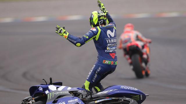 Valentino Rossi a eu des mots très durs envers l'Espagnol. [Nicolas Aguilera]