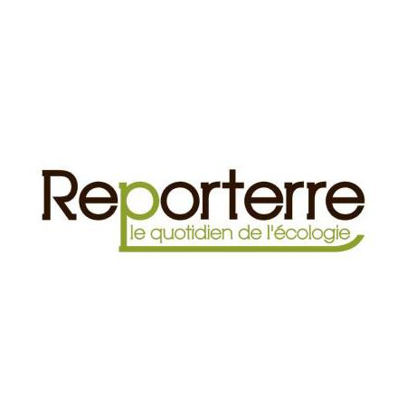 Le logo de "Reporterre", le quotidien de l'écologie. [reporterre.net]