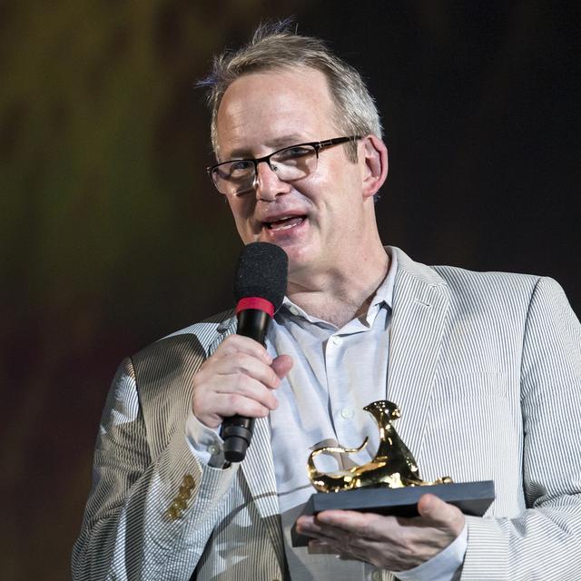 Le producteur Ted Hope à Locarno, 02.08.2018. [Keystone - Alexandra Wey]