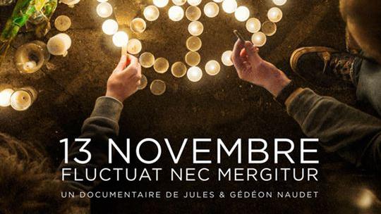 L'affiche du documentaire "13 novembre: Fluctuat Nec Mergitur" de Jules et Gédéon Naudet. [Netflix]