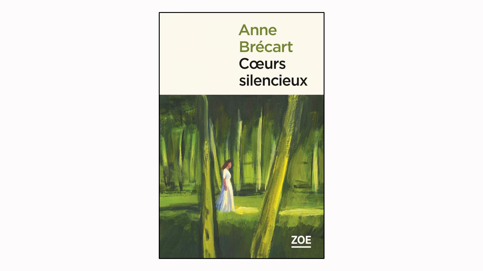 La couverture du livre "Cœurs silencieux" d'Anne Brécart. [Editions Zoé]