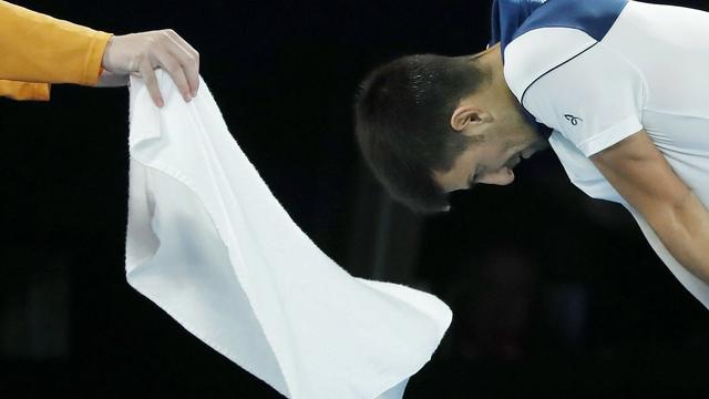 Le Serbe Novak Djokovic a été éliminé en 8èmes de finale de l'Open d'Australie par le Sud-coréen Chung Hyeon. [Keystone - Mast Ihram]