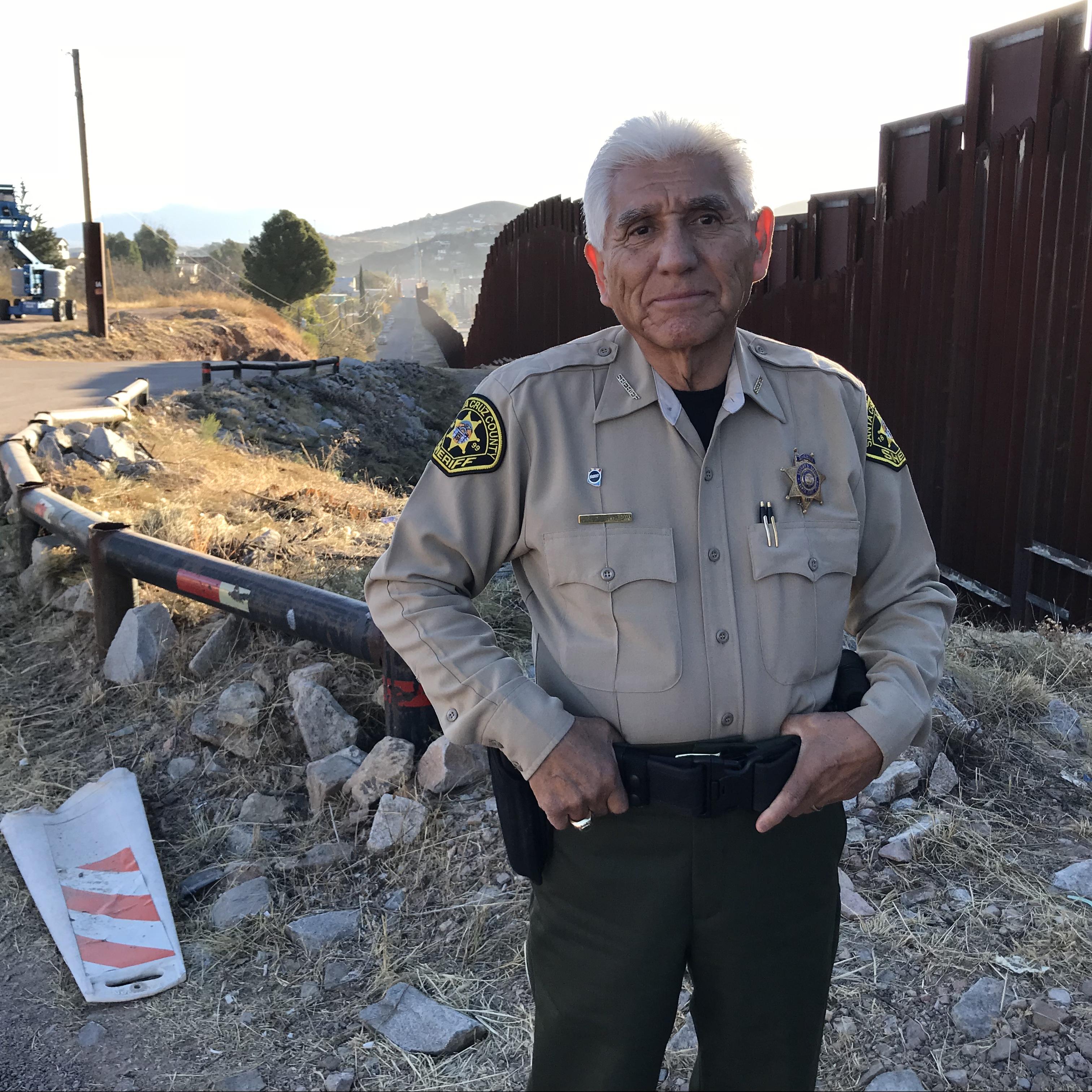 Tony Estrada, le shérif de Nogales. [RTS - Raphaël Grand]