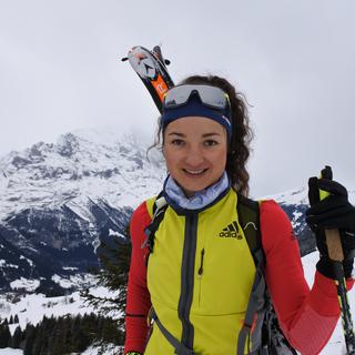 Deborah Chiarello, membre de l'équipe nationale de ski alpinisme et double championne suisse de sprint. [DR]
