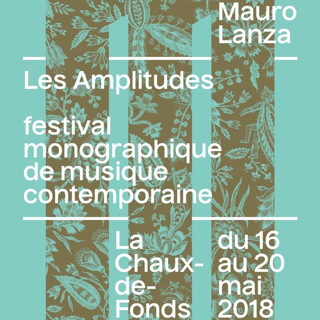 Affiche de l'édition 2018 du festival "Les Amplitudes" à La-Chaux-de-Fonds. [lesamplitudes.ch - DR]