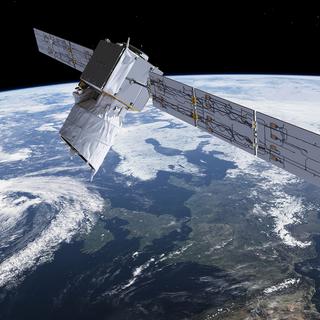 Le satellite Aeolus de l'ESA.
medialab
ESA/ATG [medialab
ESA/ATG - medialab]