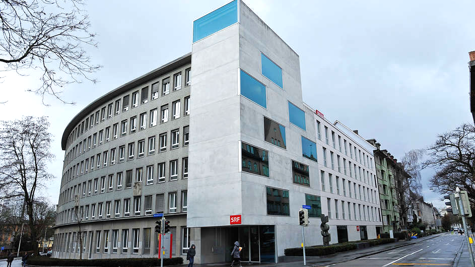 Le bâtiment qui abrite les studios de SRF, à Berne. [SRF]