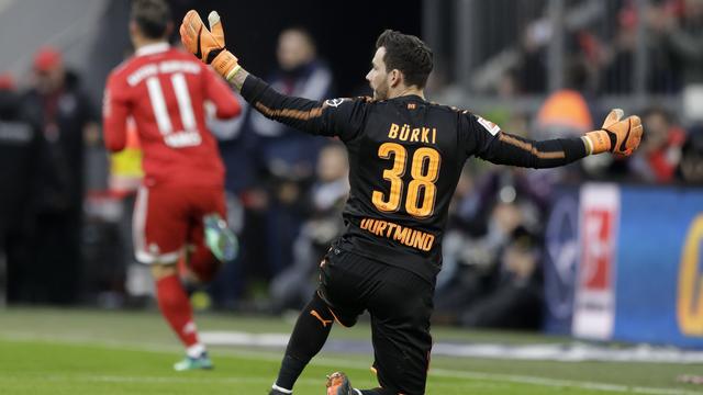 Roman Bürki a connu une soirée difficile face au Bayern de Munich. [Matthias Schrader]