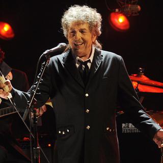 Bob Dylan lors d'un concert à Los Angeles, le 12 janvier 2012. [AP/Keystone - Chris Pizzello]