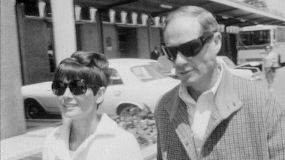 Audrey Hepburn et Mel Ferrer [RTS]