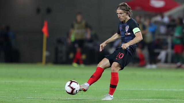 Luka Modric espère briller contre l'Espagne. [Pedro Fiuza]