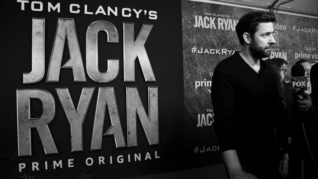 Dans la série, Jack Ryan est joué par John Krasinski. [Getty Images/AFP - Alberto E. Rodriguez]