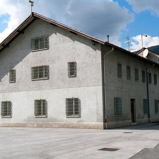 La prison valaisanne de Crêtelongue date de 1931. [Keystone - Sacha Bittel]