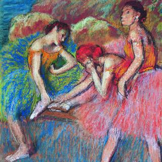 Les "Danseuses au repos" d'Edgar Degas a été offert à la Fondation de l'Hermitage il y a 20 ans et a inspiré l'exposition "Pastels". [Fondation de l'Hermitage - Giorgio Skory]