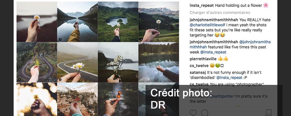 Les images de vacances formatées par les réseaux sociaux.