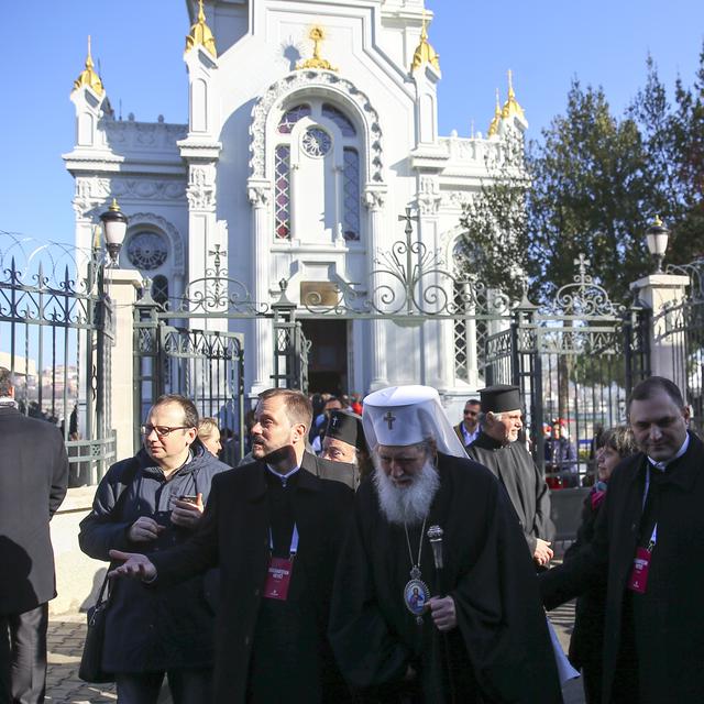 L'"église de fer" bulgare orthodoxe d'Istanbul, Saint Stéphane, a été réouverte. [Anadolu Agency/AFP - Emrah Yorulmaz]
