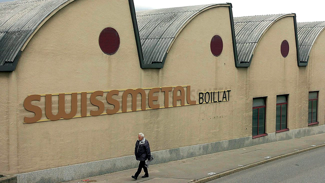 L'ancienne fonderie Boillat à Reconvilier, ici en 2005. [Keystone - Sandro Campardo]