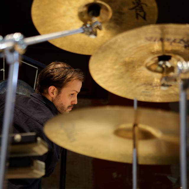 Le percussionniste Julien Mégroz.
Photo fournie par l'artiste.
Pablo Fernandez
julienmegroz.ch [julienmegroz.ch - Pablo Fernandez]