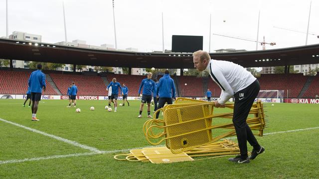 Ludovic Magnin n'a pas ménagé sa peine au Letzigrund à la veille du match. [Melanie Duchene]