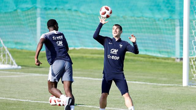 L'équipe de France à l'entraînement. [AFP - Gokhan Balci]