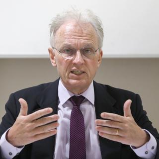 Hans-Ulrich Bigler, directeur de l'USAM. [Keystone - Peter Klaunzer]
