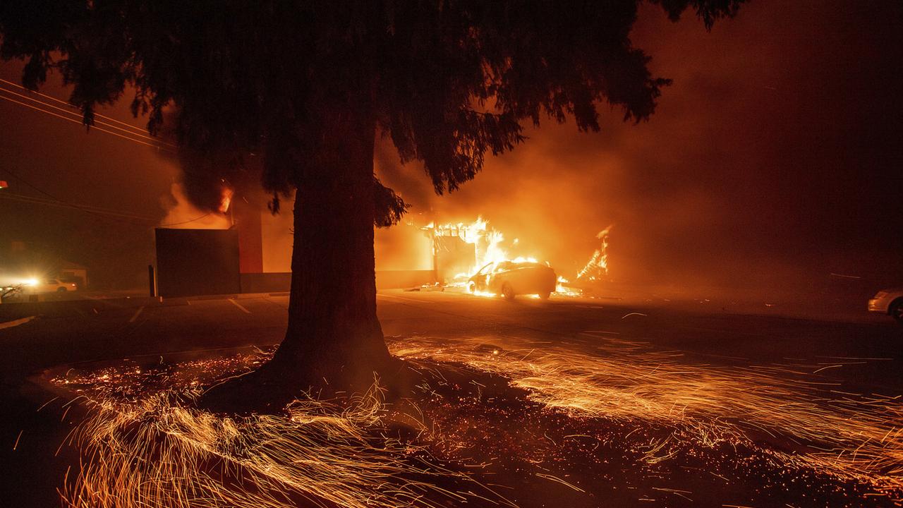 Les incendies qui ravagent actuellement la Californie sont les plus meurtriers de l'histoire de l'Etat. [AP/Keystone - Noah Berger]
