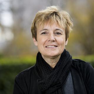 La conseillère nationale socialiste vaudoise et médecin Brigitte Crottaz. [Keystone - Jean-Christophe Bott]