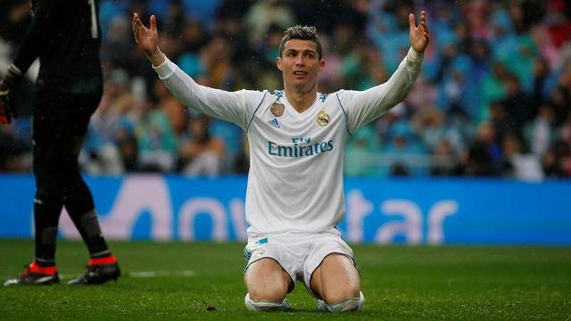 Ronaldo n'a pas manqué de manifester son désarroi au cours de la partie. [Javier Barbancho]