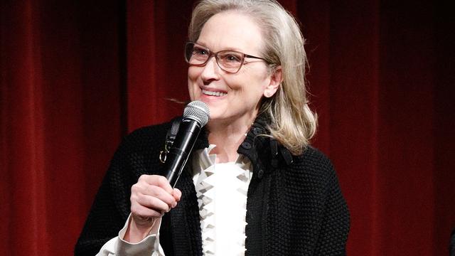 Meryl Streep est l'une des 300 femmes du monde du cinéma à faire partie du projet "Time's Up" anti-harcèlement sexuel. [AFP - Lars Niki]