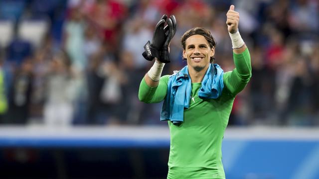 "C'était un match compliqué", a souligné Yann Sommer. [Keystone - Laurent Gilliéron]