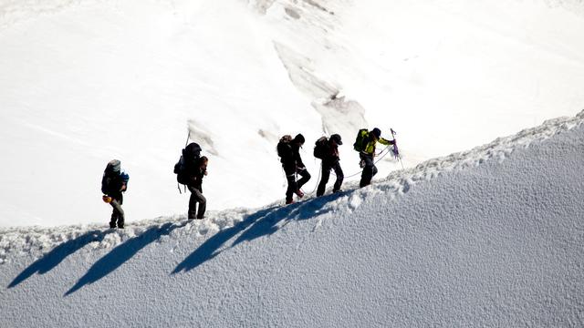 Les accidents de montagnes mortels ont doublé en 2018. [Aurimages/AFP - Philippe Roy]