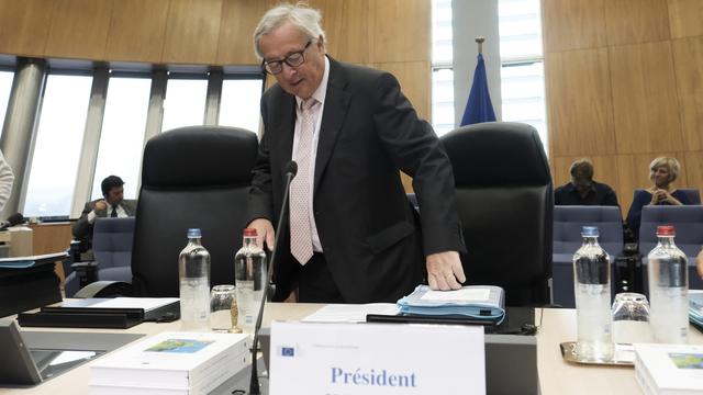 Le président de la Commission européenne Jean-Claude Juncker. [EPA/Keystone - Olivier Hoslet]