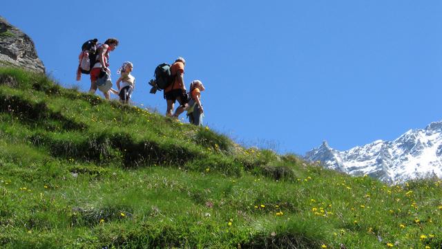 Le Valais veut mieux concilier économie, environnement et social (image prétexte). [Keystone - Arno Balzarini]