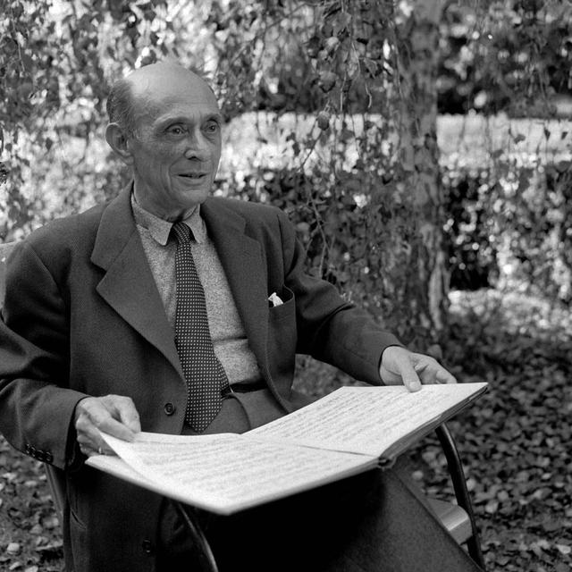 Le compositeur Arnold Schönberg en 1944. [Keystone - Photo/Str]