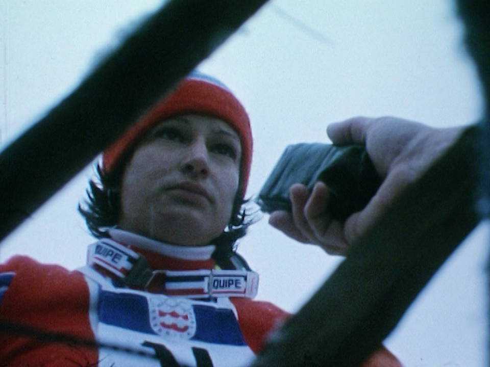 Innsbruck 1976: la déception d'Anne-Lise Morerod. [RTS]