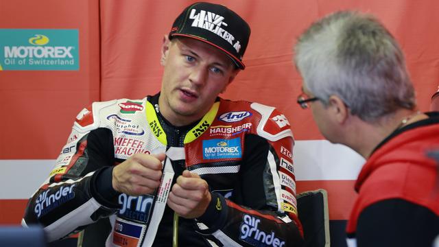 Longtemps incertain, l'avenir de Dominique Aegerter en Moto2 est assuré. [Keystone - Shizuo Kambayashi]