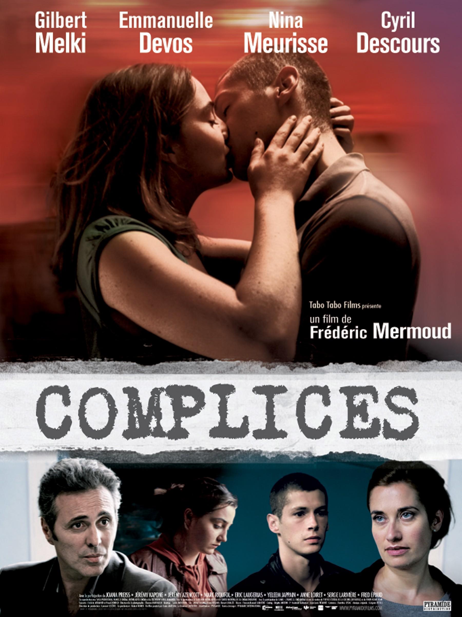L'affiche du film "Complices" [RTS - Tabo Tabo Films, SAGA Production Sàrl, France 3 Cinéma, Rhône-Alpes Cinéma]