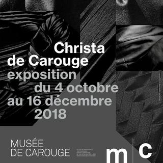 L'affiche de l'exposition "Christ de Carouge" au Musée de Carouge. [Musée de Carouge]
