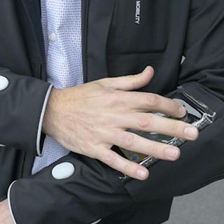 La Smart Jacket pour les cyclistes développée par Ford. [Ford]