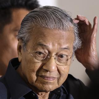 Le nouveau Premier ministre de Malaisie, Mahathir Mohamad. [Keystone - Ahmad Yusni - EPA]