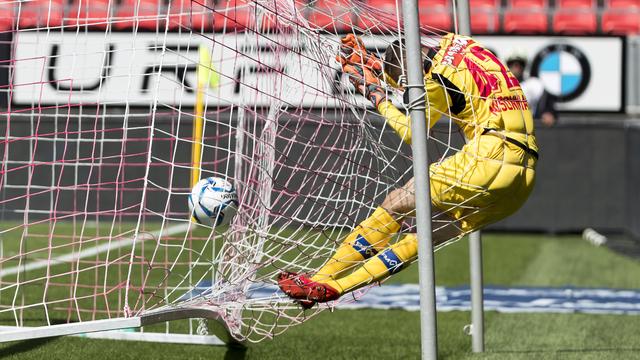 Anthony Maisonnial a raté ses débuts avec le FC Sion. [Pascal Muller]