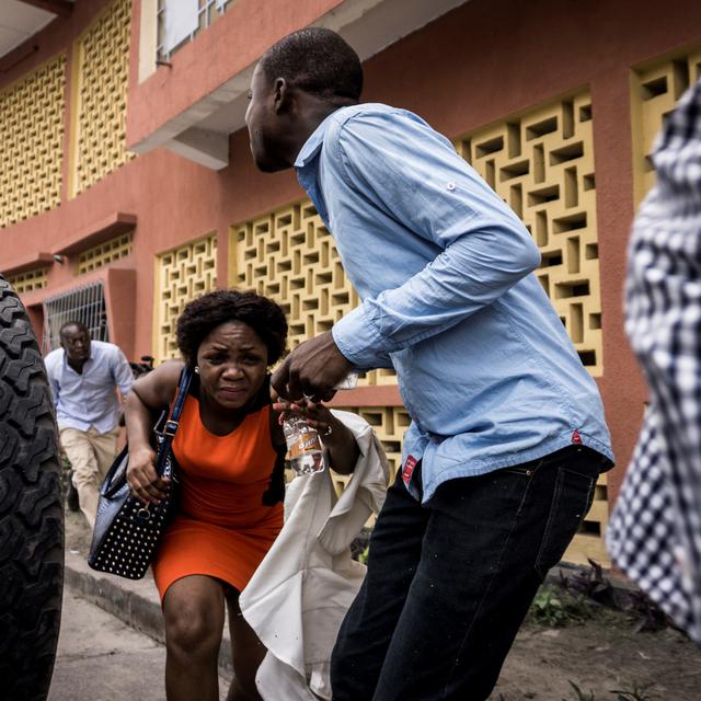 Répression musclée d'une marche organisée par des catholiques en République Démocratique du Congo. [AFP - John Wessels]