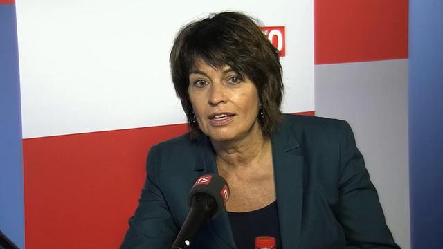 La conseillère fédérale Doris Leuthard. [RTS]