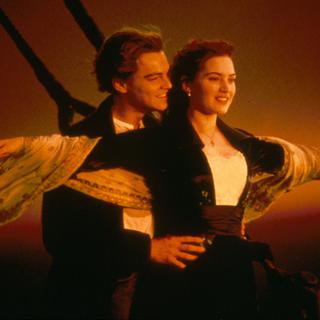 Leonardo Di Caprio et Kate Winslet, les héros de "Titanic" de James Cameron. [AFP - Archives du 7eme Art]