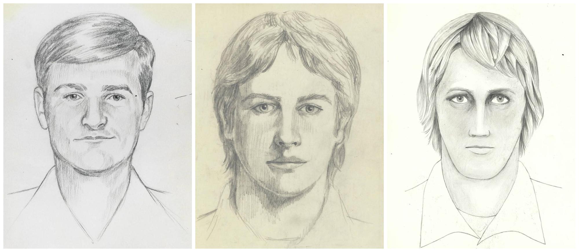 Des portraits-robots de celui qui fut surnommé le Golden State Killer. [Reuters - FBI/Handout]