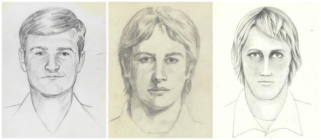 Des portraits-robots de celui qui fut surnommé le Golden State Killer. [Reuters - FBI/Handout]