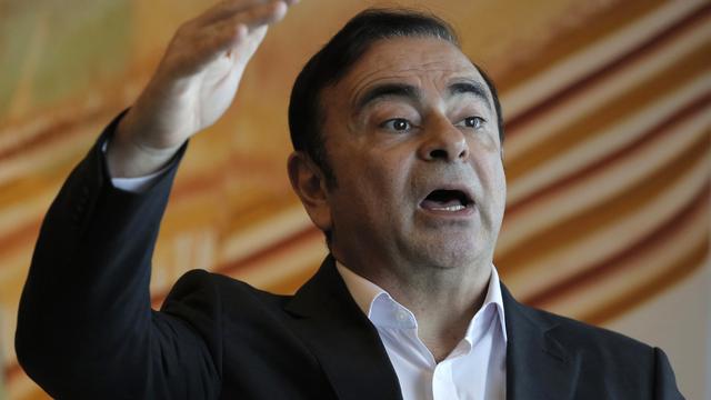 Carlos Ghosn, en garde-à-vue au Japon, a été maintenu à la tête du groupe Renault. [AP Photo - Kin Cheung]