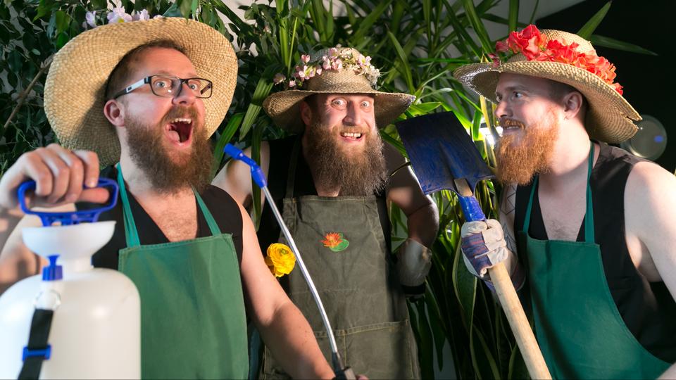 Les petits chanteurs à la gueule de bois en mode "printemps". [RTS - Jérôme Genet]