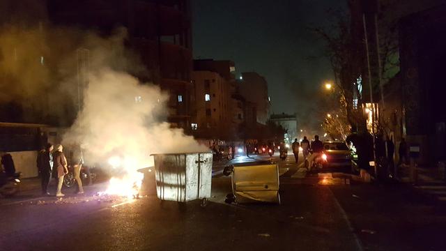 Des protestations ont éclaté à Téhéran ces dernières nuits. [Reuters]