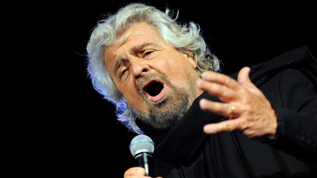 Beppe Grillo, fondateur du Mouvement 5 étoiles. [reuters - Guglielmo Mangiapane]